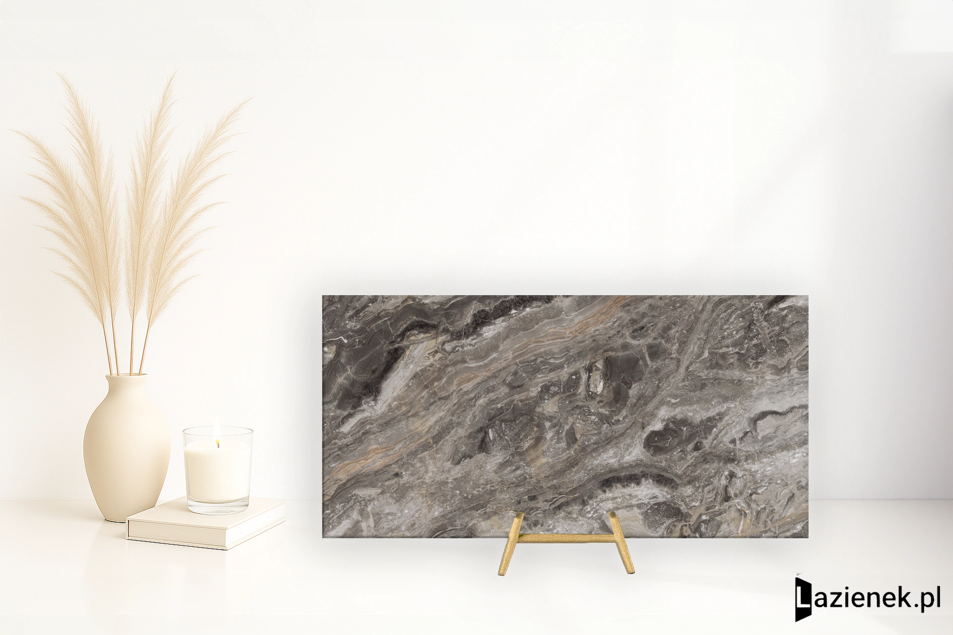 Graniti Fiandre Marmi Maximum Arabescato Orobico polerowana 150x300 cm gr. 6 mm - płytka rektyfikowana / GFAA500U010A2